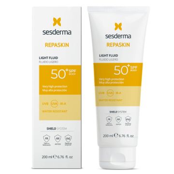 Sesderma Repaskin Fluido Ligero Cuerpo Fotoprotector Spf50 200ml