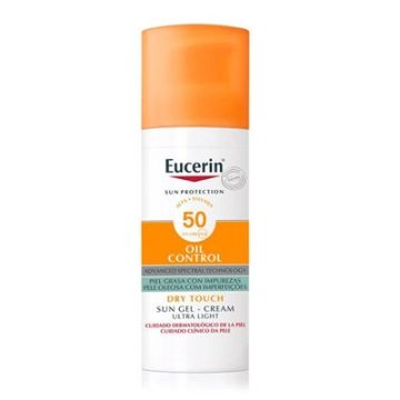 Eucerin Solar Oil Control Spf 50+ Gel-Crema Toque Seco 50ml