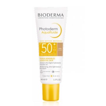 Bioderma Photoderm Aquafluido Spf50+ Tono Dorado 40ml