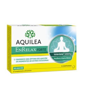 Aquilea Enrelax Forte Tranquilidad Natural 500mg 15 Comprimidos