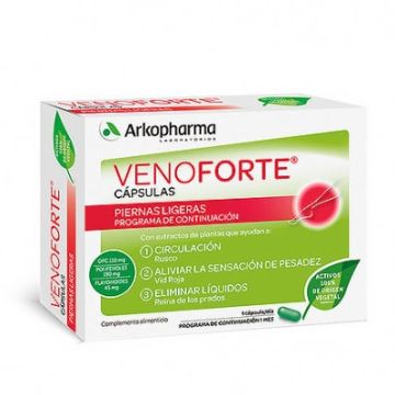 Venoforte Piernas Ligeras 30 Capsulas