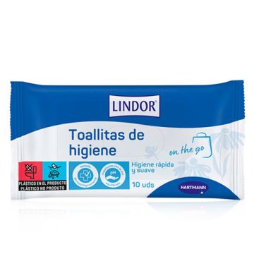 Lindor Toallitas de Higiene 10Uds