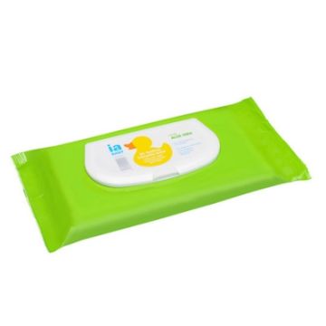 Interapothek Baby Toallitas Humedas Aloe Vera con Tapa 24 Uds