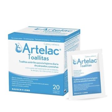 Artelac Toallitas Parpados y Pestañas 20 Uds