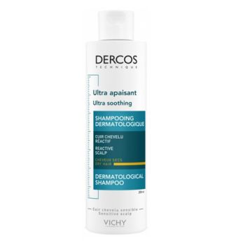 Vichy Dercos Ultra Calmante Champu Uso Frecuente C/Seco 200ml