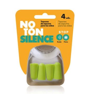 Noton Silence Tapones Espuma para Oidos 4 Uds