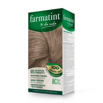 Farmatint 8c rubio claro ceniza gel 150ml