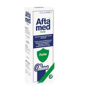 Aftamed Forte Gel Oral Protector Ulceras Bucales 15ml