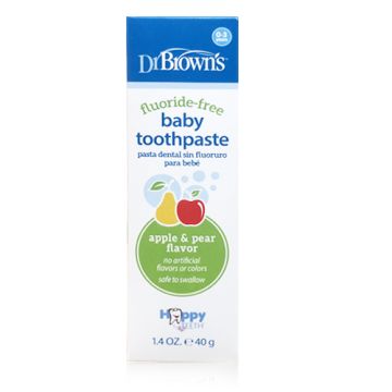 Dr Browns Pasta Dental Natural Bebe 0-3 Años 40gr