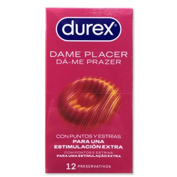 Durex Preservativo Dame Placer 12Uds