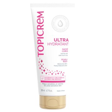 Topicrem Ultra Hidratante Efecto Nacarado Cuerpo 200ml