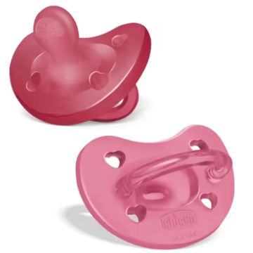 Chicco Chupete Silicona Physio Forma Soft Rosa 16-36m 2uds