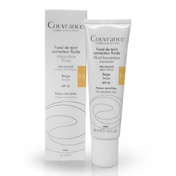 Avene Couvrance maquillaje fluido corrector beige spf20 30ml