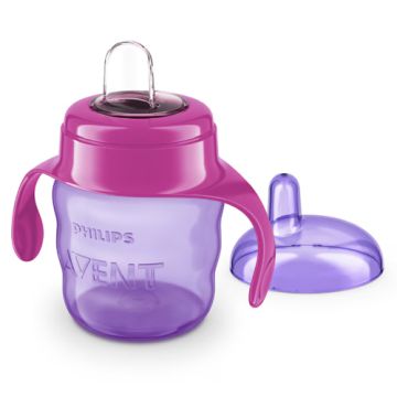 Avent Vaso con Boquilla Facil de Beber Rosa 200ml 6m+