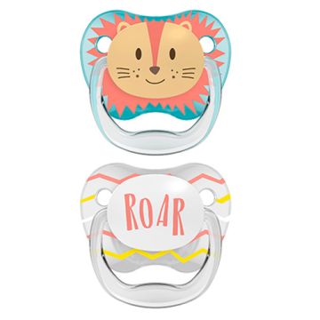 Dr Browns Chupete Animal Face Leon 0-6m 2Uds