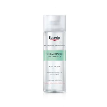 Eucerin Dermo pure oil control agua micelar piel grasa 200ml