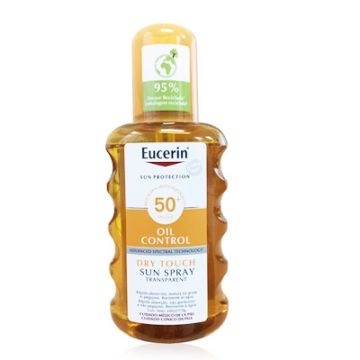 Eucerin Solar Oil Control Spray Transparente Seco Spf50+ 200ml