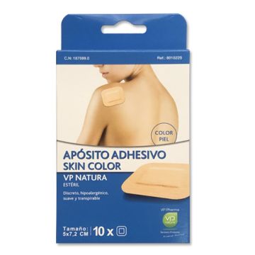 VP Natura Aposito Adhesivo Color Piel 5x7,2cm 10Uds