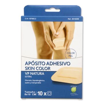 VP Natura Aposito Adhesivo Color Piel 8x10cm 10Uds