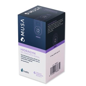 Musa Meno Hidragyn Gel Hidratante Vaginal Monodosis 6ml 6Uds
