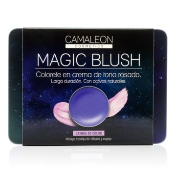 Camaleon Magic Blush Colorete en Crema Azul-Rosa Suave 4gr