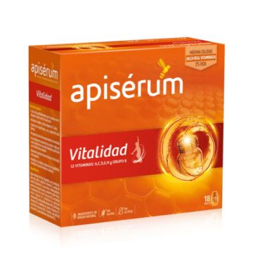 Apiserum Vitalidad Jalea Real 18 Viales
