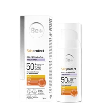 Be+ Skin Protect Gel-Crema Facial Spf50+ Piel Grasa 50ml