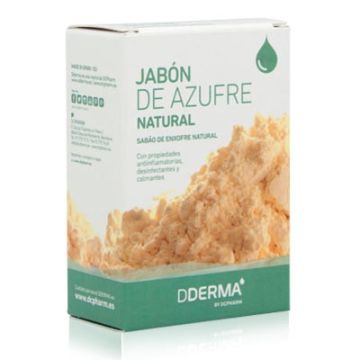 Dderma Jabon de Azufre Natural 100gr