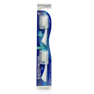 Elgydium Clinic hybrid Recambio Cepillo Dental Electrico 2 Uds