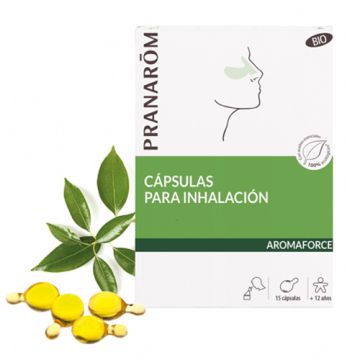 Pranarom Aromaforce Capsulas de Inhalacion 15 Uds