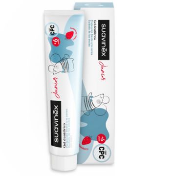 Suavinex Junior Gel Dentifrico Sabor Fresa 75ml