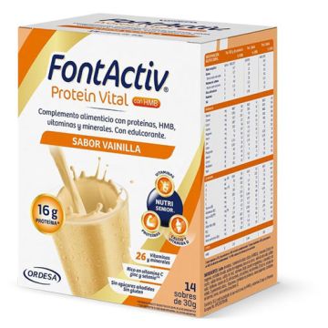 Fontactiv Protein Vital HMB Sabor Vainilla 14 Sobres