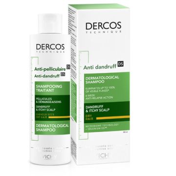 Vichy Dercos Anticaspa Seca Champu 200 ml