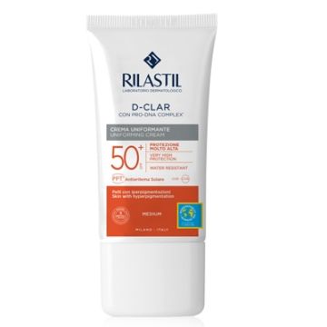 Rilastil D-Clar Sun System Cr Fotoprotect Tono Medium Spf50+ 40ml