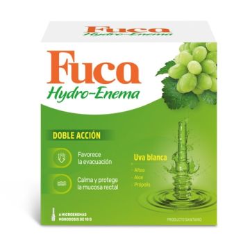 Fuca Hydro Enema Doble Accion 6 Uds