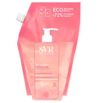 SVR Topialyse Gel Limpiador Antisequedad Sin Jabon Recarga 1L
