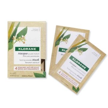 Klorane Mascarilla Caspa Persistente Galanga Polvo Sobres 8x3g