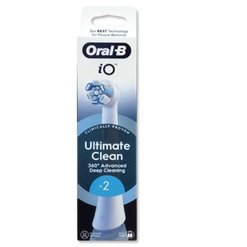 Oral-B iO Recambio Cepillo Electrico Ultimate Clean 2Uds