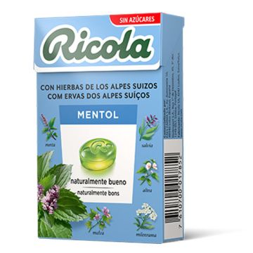 Ricola Caramelos Mentol sin Azucar 50gr