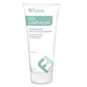 Farline Gel Limpiador Sin Jabon Anti-Puntos Negros 200ml