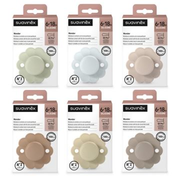 Suavinex Wonder Chupetes Silicona Sx Pro Color Suave 6-18 1 Ud