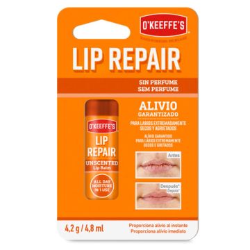 O Keeffes Balsamo Labial sin Perfume 4,2gr