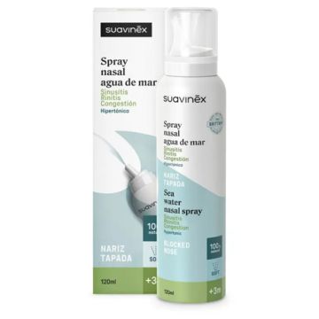 Suavinex Spray Nasal Hipertonico Aloe Menta +6 Años 120ml