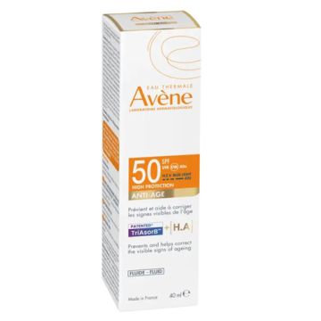 Avene Solar Spf50 Fluido Antiedad 40ml