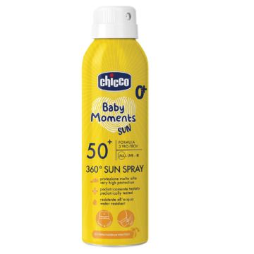 Chicco Baby Moments Sun Spf50 Spray 360º 150ml