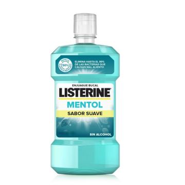 Listerine Mentol Enjuague Bucal Sabor Suave 750ml