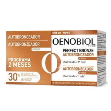 Oenobiol Perfect Bronze Autobronceador Duplo 2x30 Caps