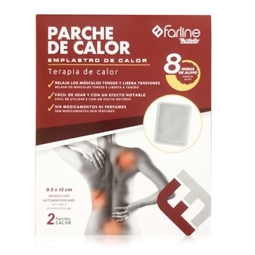 Farline Activity Parche de Calor Multilocalizacion 9,5x13cm 2Uds