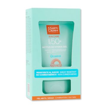 Martiderm Sun Care Active D Hydra Gel Oil Control Spf50+ 50ml