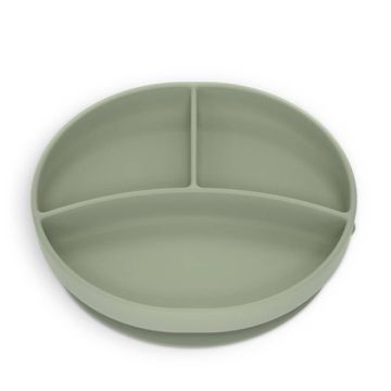 Suavinex Selection Plato Silicona Aprendizaje Divisiones Verde